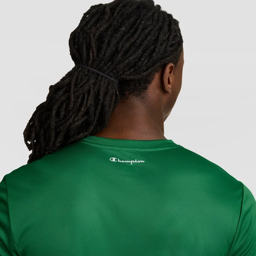 T-shirt sportowy z odblaskowym C Logo