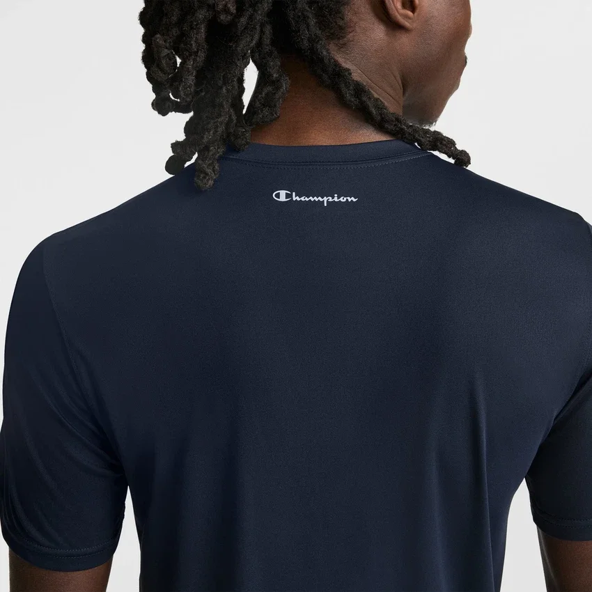 T-shirt sportowy z odblaskowym C Logo