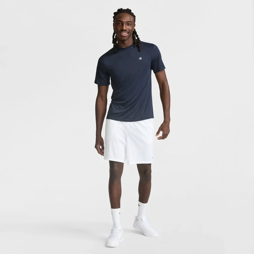 T-shirt sportowy z odblaskowym C Logo