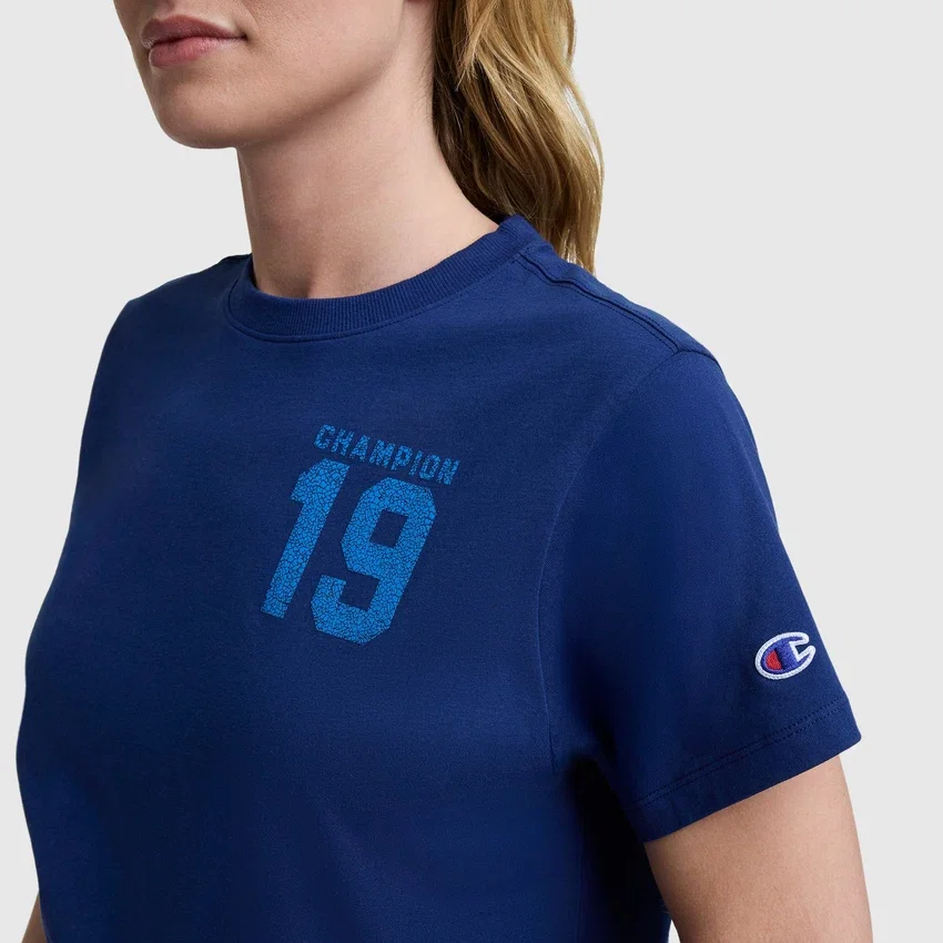 T-shirt z nadrukiem Grid Iron '19, C Logo