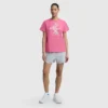 T-shirt z nadrukiem „Painted Bouquet” i C Logo