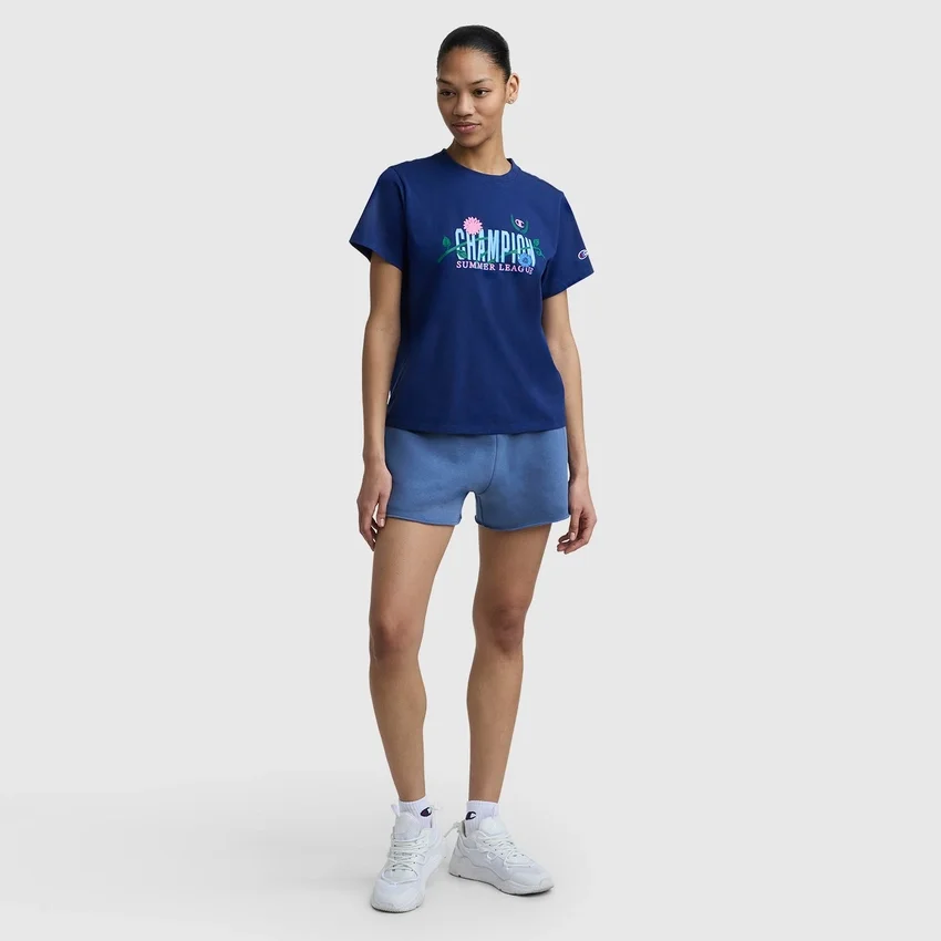 T-shirt z nadrukiem Summer League, C Logo